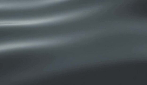 Abstract Surface Waving Gently with Smooth Dark Gray Texture