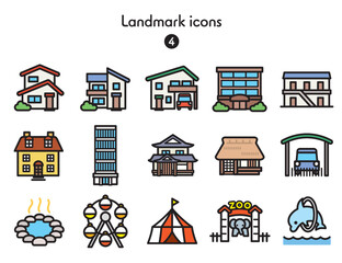 シンプルアイコン集 地図