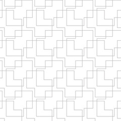 Seamless vector pattern with fine lines. Monochrome illustration for printing, packaging, background, web design, engraving, wallpaper, textiles,wallpaper