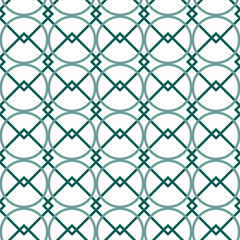 Seamless vector pattern with bright geometric shapes. For printing, packaging, textiles