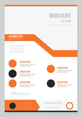 Corporate identity template with business card. Vector design.