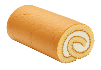 Delicious Swiss Roll Cake Recipe  Images on Transparent background
