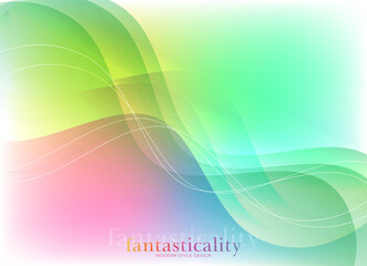 Flat vector. Minimal geometric background. Dynamic shapes composition. Eps10 vector.