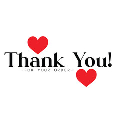 Thank You for Your Order. Elegant Thank You for Your Order Design with Stylish Graphics. Sophisticated Thank You for Your Purchase Image with Modern Elements. Chic Thank You for Your Order Graphic