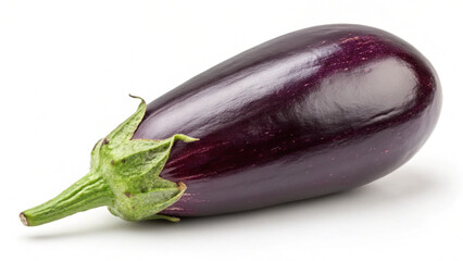 Eggplant Isolated on White Background