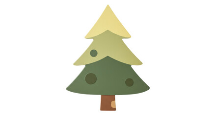Isolated Toy Tree