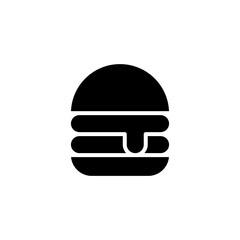 burger, cheeseburger, fast food icon