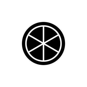 recommend clip art: orange fruit, lemon, citrus icon