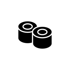 sushi roll, Japanese food icon