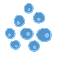 Secreting Cytokines Illustration