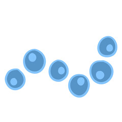 Secreting Cytokines Illustration