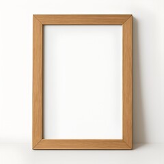 Obraz premium Frame Mockup Isolated on White Background
