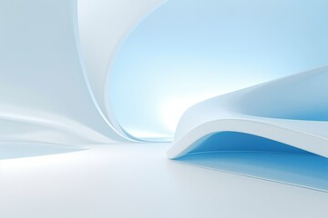Abstract light blue background
