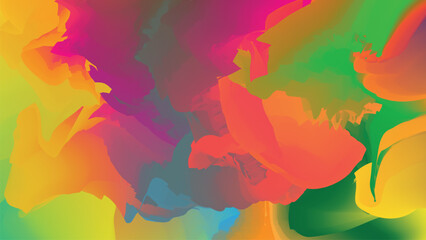  Background, Colorstorm Horizon, Abstract colorful background 