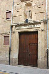 Fototapeta premium Salamanca, Spain, June 8, 2013. Views from Salamanca city