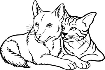 dog and cat