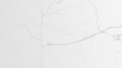 Fototapeta premium High-resolution image of a light grey marble slab with subtle veining and cracks, ideal for design projects requiring a clean and elegant aesthetic.