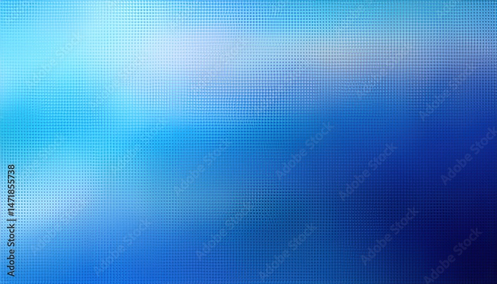 Aufkleber vibrant blue digital grid texture background for web design, technology branding, modern print, and 