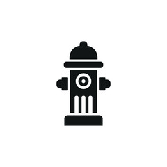 Fire hydrant icon. Simple fire hydrant icon for social media, app and web design. Vector illustration.
