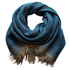 Scarf isolated on transparent background.