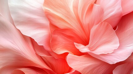 Close-up view of delicate pink flower petals.
