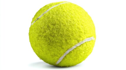 Tennis ball clipart, white background