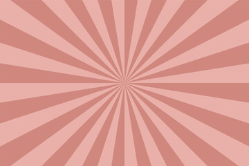 Classic color retro striped background. Vintage radial art print. Abstract pop vector artwork pattern for your design and ideas. Can be used like card, poster, placard etc