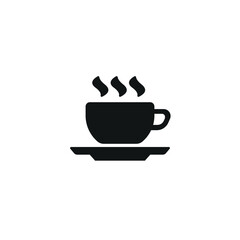 Coffee icon. Simple coffee icon for social media, app and web design. Vector illustration.