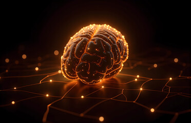 Digital Brain with Neural Connections