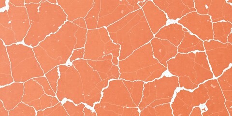 Abstract Coral Cracked Surface Texture A High-Resolution Background Image