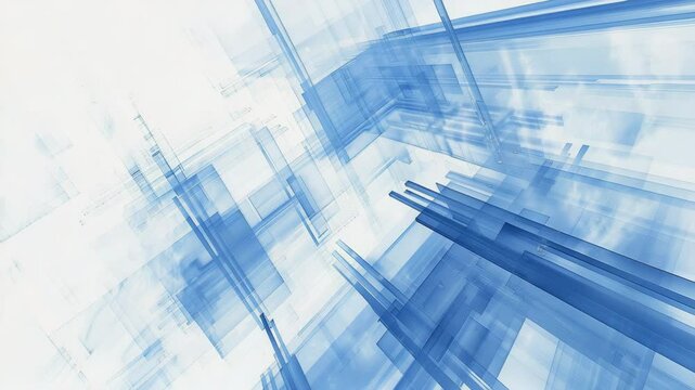 An abstract technical background image describing an IT department very subtle and very light and clear with very light cobalt blue tones suficiently light, Generative AI Videos.