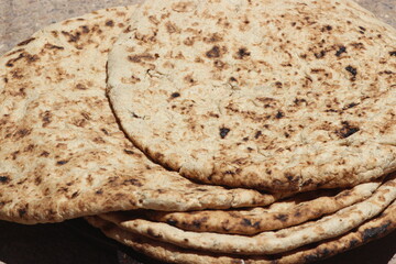 Tafarnout Bread, Traditional Moroccan Bread