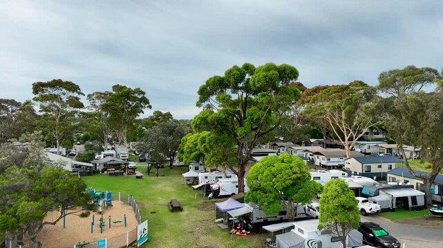 Big4 camp and caravan site Phillip island, Victoria, Australia. Camping and Caravan park.