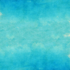 Deep Blue Brush Paint Background, Instagram Post Size.