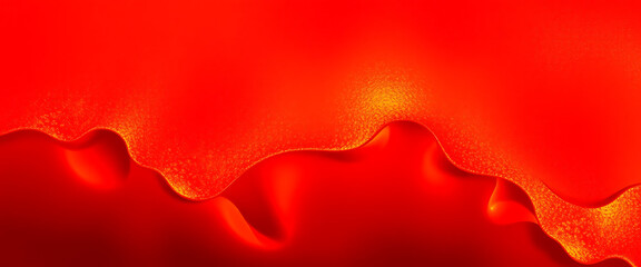 Fototapeta premium Abstract fiery red gradient background with textured wave effect for creative designs.
