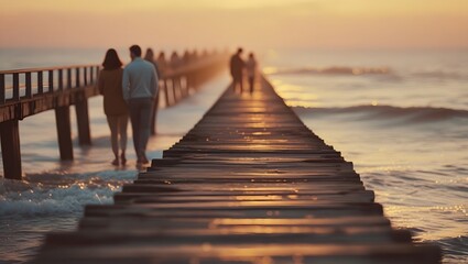 couple walking on the beach