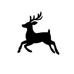 Deer sihouette illustration