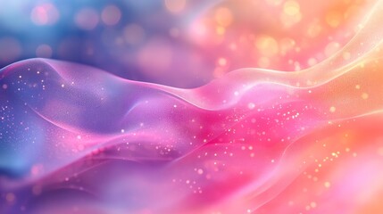 Colorful abstract design with flowing shapes and light effects.