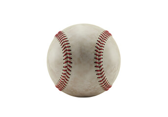 Vintage Baseball Ball Image High Resolution on Transparent background