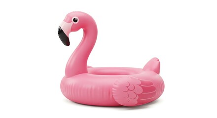 Pink flamingo float inflatable pool summer fun