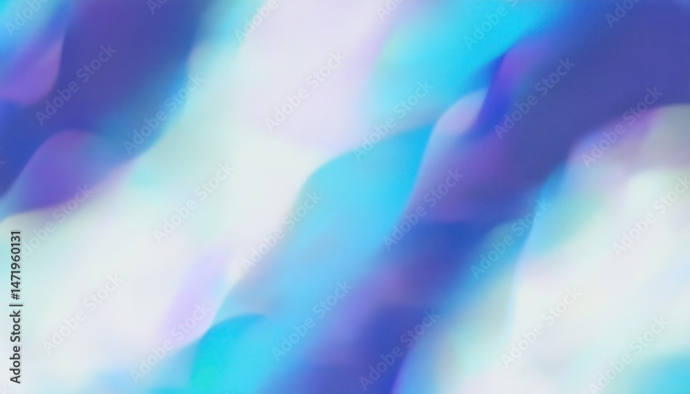 Poster iridescent gradient wave of blue and violet light for abstract background, perfect for web design, b