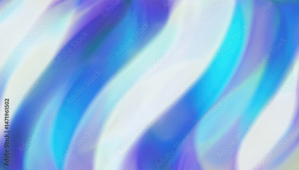 Poster iridescent gradient wave of blue and violet light for abstract background, perfect for web design, b