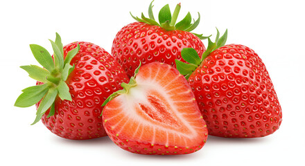 Luscious Strawberries: Fresh, Juicy & Delicious. Perfect for Summer Treats, Desserts & Healthy Snacking! ??