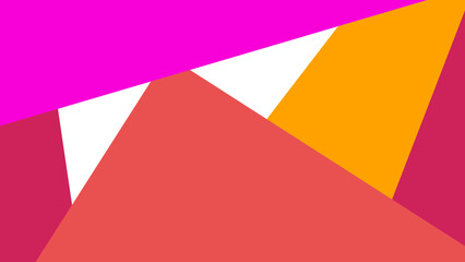 Vibrant abstract background design with overlapping triangles