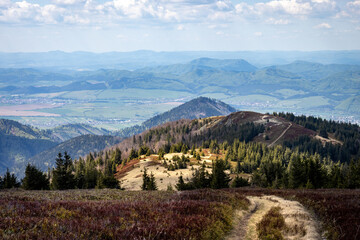 Gorski krajobraz w Małej Fatrze
