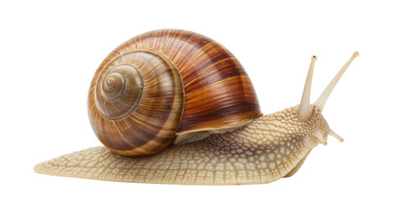 Isolated Garden Snail