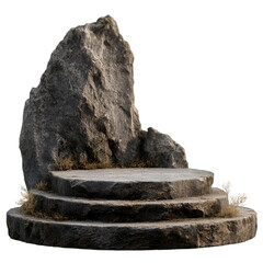 Majestic Stone Steps Ancient Ruins Mysterious Serenity