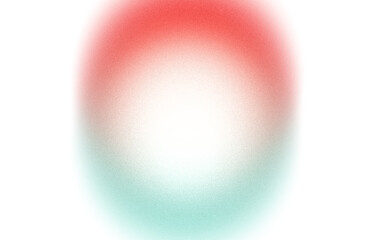 Abstract color gradient shape grungy texture effect on transparent background, magenta blue color grainy gradient effect, noise texture effect