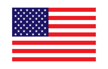 American national flag icon patriotic sign canvas in png format design element