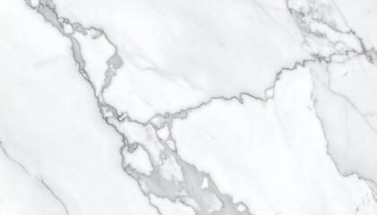 Obraz premium Pristine White Marble Canvas Meticulously Sculpted to Reflect Ethereal Beauty in Elegant Natural Patterns and Textures